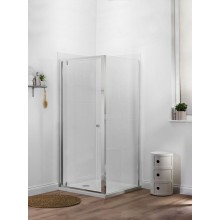 Душевая стенка Jacob Delafon Serenity 90 E14F90-GA профиль Хром стекло прозрачное