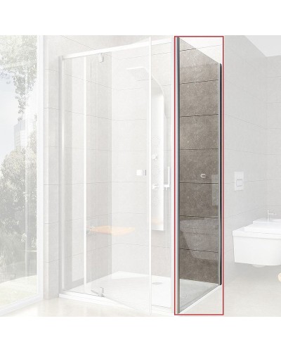 Душевая стенка Ravak Pivot PPS-100 90GA0U00Z1 профиль Сатин стекло Transparent