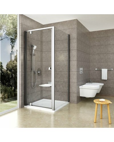 Душевая стенка Ravak Pivot PPS-100 90GA0C00Z1 профиль Хром стекло Transparent