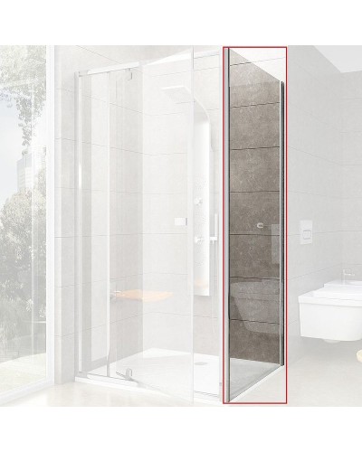 Душевая стенка Ravak Pivot PPS-90 90G70C00Z1 профиль Хром стекло Transparent
