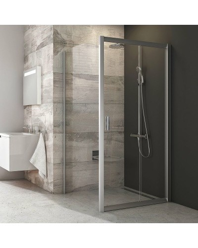 Душевая стенка Ravak Blix BLPS-80 9BH40C00Z1 профиль Хром стекло Transparent