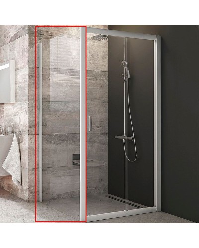 Душевая стенка Ravak Blix BLPS-90 9BH70100Z1 профиль Белый стекло Transparent