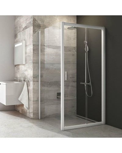Душевая стенка Ravak Blix BLPS-90 9BH70100Z1 профиль Белый стекло Transparent