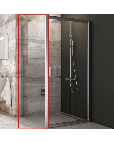 Душевая стенка Ravak Blix BLPS-90 9BH70U00Z1 профиль Сатин стекло Transparent