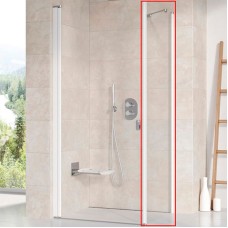 Душевая стенка Ravak Chrome CPS-90 9QV70100Z1 профиль Белый стекло Transparent