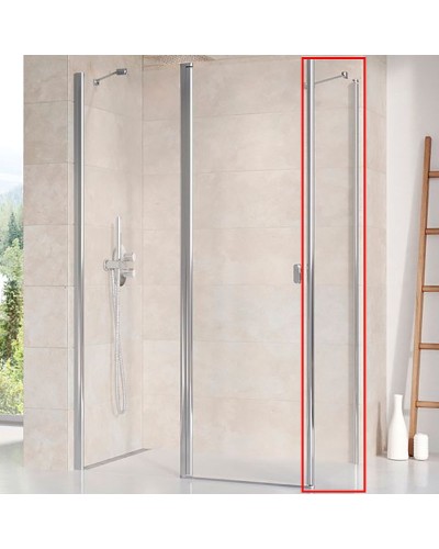 Душевая стенка Ravak Chrome CPS-100 9QVA0C00Z1 профиль Хром стекло Transparent