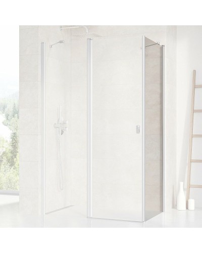 Душевая стенка Ravak Chrome CPS-90 9QV70U00Z1 профиль Сатин стекло Transparent