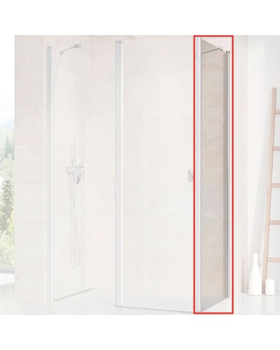 Душевая стенка Ravak Chrome CPS-100 9QVA0U00Z1 профиль Сатин стекло Transparent