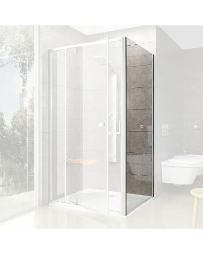 Душевая стенка Ravak Pivot PPS-80 90G40U00Z1 профиль Сатин стекло Transparent