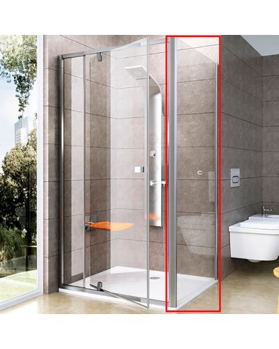 Душевая стенка Ravak Pivot PPS-80 90G40U00Z1 профиль Сатин стекло Transparent