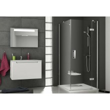 Душевая стенка Ravak SmartLine SMPS-90 R 9SP70A00Z1 профиль Хром стекло Transparent