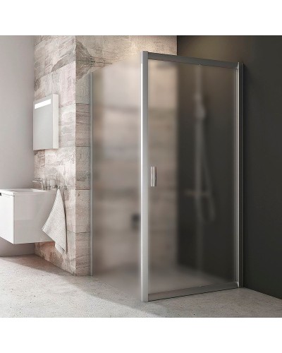 Душевая стенка Ravak Blix BLPS-100 9BHA0U00ZG профиль Сатин стекло Grape