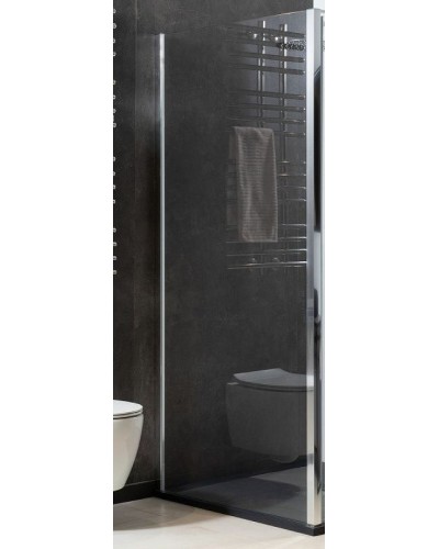 Душевая стенка Allen Brau Priority 100 3.31019.00 профиль Хром стекло прозрачное