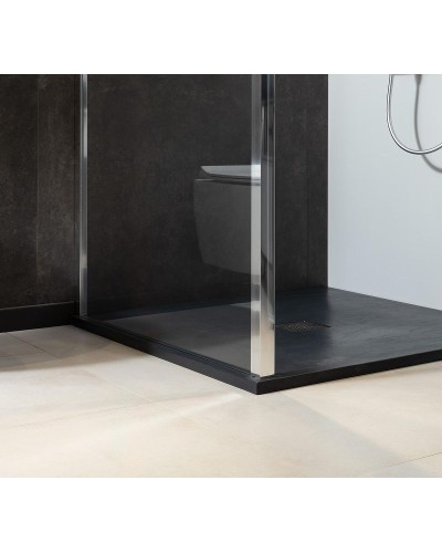 Душевая стенка Allen Brau Priority 100 3.31019.00 профиль Хром стекло прозрачное