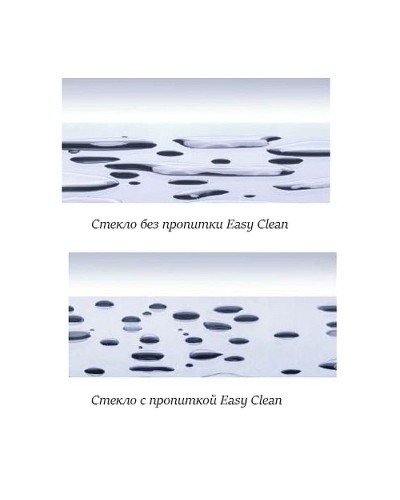 Душевая стенка Creto Nota 70 122-SP-700-C-B-6 профиль Черный стекло прозрачное