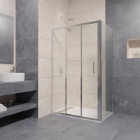 Душевая стенка RGW Z-33 100 06223310-11 профиль Хром стекло прозрачное