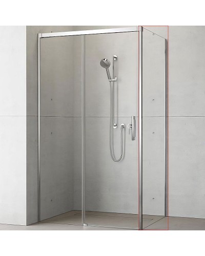 Душевая стенка Radaway Idea S1 90 R 387050-01-01R профиль Хром стекло прозрачное