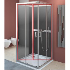 Задние стенки для душевого уголка Radaway Premium Plus 2S 80x80 33443-01-05N профиль Хром стекло графит
