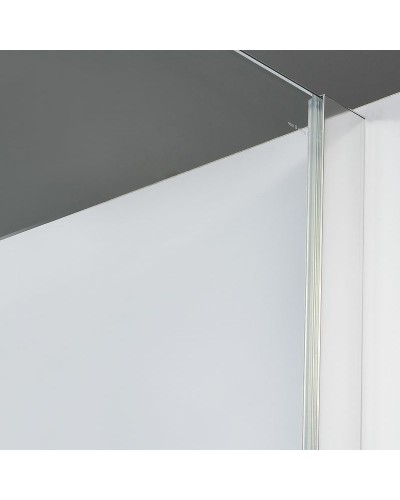 Душевая стенка WasserKRAFT Vils 100 56R10-RP100 профиль Хром стекло прозрачное