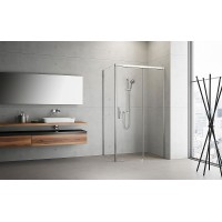 Душевая стенка Radaway Idea S1 100 L 387052-01-01L профиль Хром стекло прозрачное