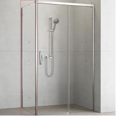 Душевая стенка Radaway Idea S1 120 L 387054-01-01L профиль Хром стекло прозрачное