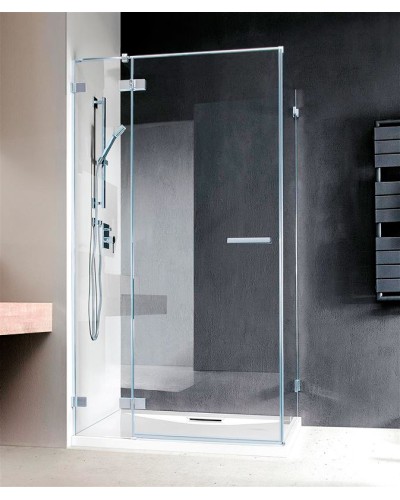 Боковая стенка для душевого уголка Radaway Euphoria S1 80x200 профиль Хром стекло прозрачное