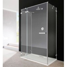 Боковая стенка для душевого уголка Radaway Euphoria S1 80x200 профиль Хром стекло прозрачное