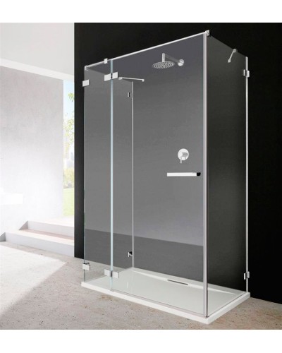 Боковая стенка для душевого уголка Radaway Euphoria S1 120x200 профиль Хром стекло прозрачное