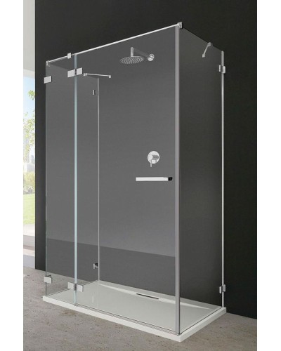 Душевая стенка Radaway Euphoria S2 80 383031-01 профиль Хром стекло прозрачное