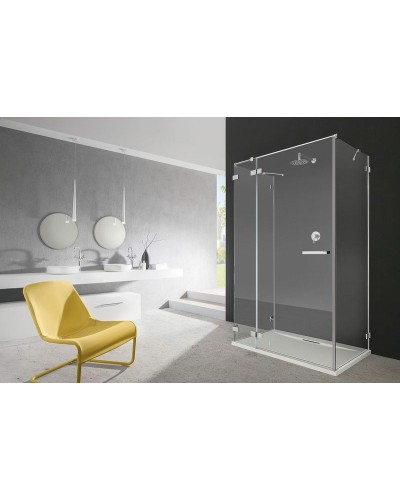 Душевая стенка Radaway Euphoria S2 80 383031-01 профиль Хром стекло прозрачное