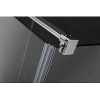 Душевая стенка Radaway Euphoria S2 80 383031-01 профиль Хром стекло прозрачное