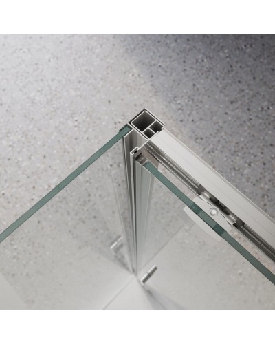 Душевой уголок BelBagno LUCE-AH-1-120/100-C-Cr