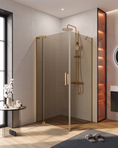 Душевой уголок CEZARES SLIDER-AH-1-100-70/80-BR-BORO