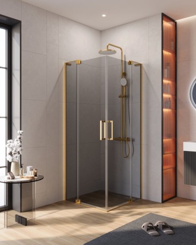 Душевой уголок CEZARES SLIDER-A-2-100/110-GRIGIO-BORO