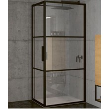 Душевой уголок Riho Grid 110x90 G004017121 (GB2110090) профиль Черный стекло прозрачное