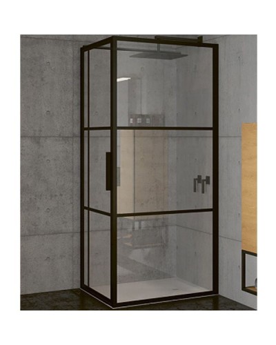 Душевой уголок Riho Grid 130x90 G004023121 (GB2130090) профиль Черный стекло прозрачное