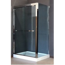 Душевой уголок Royal Bath RB-L-2011-1400-8L 140х80 без поддона профиль Хром стекло прозрачное