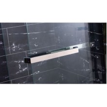 Душевой уголок Royal Bath RB-L-2011-1400-8L 140х80 без поддона профиль Хром стекло прозрачное
