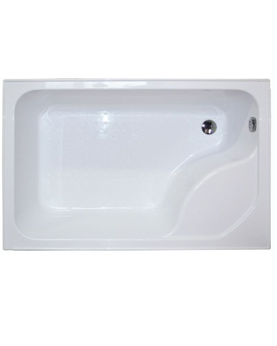 Душевой уголок Royal Bath BP 100х80 RB8100BP-C-CH-L с поддоном профиль Хром стекло матовое