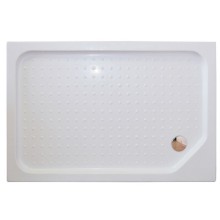 Душевой уголок Royal Bath RB8120HP-T-CH-L 120х80 с поддоном профиль Хром стекло прозрачное