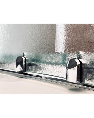Душевой уголок Royal Bath HP 120х80 RB8120HP-C-CH-L с поддоном профиль Хром стекло матовое