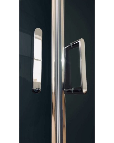 Душевой уголок Royal Bath BP 120х80 RB8120BP-T-CH-L с поддоном профиль Хром стекло прозрачное