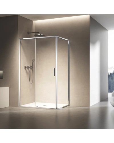 Душевой уголок Vincea Slim VSR-6SL8013CL 130x80 см, профиль хром, стекло прозрачное