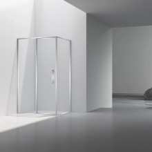 Душевой уголок Vincea Slim VSR-4SLP9012CL 120x90 см, профиль хром, стекло прозрачное