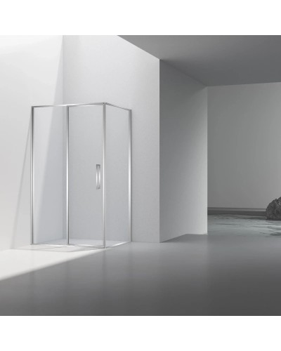 Душевой уголок Vincea Slim VSR-4SLP9012CL 120x90 см, профиль хром, стекло прозрачное