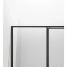 Душевой уголок Vincea Slim VSR-4SLP9012CLB 120x90 см, профиль черный матовый, стекло прозрачное