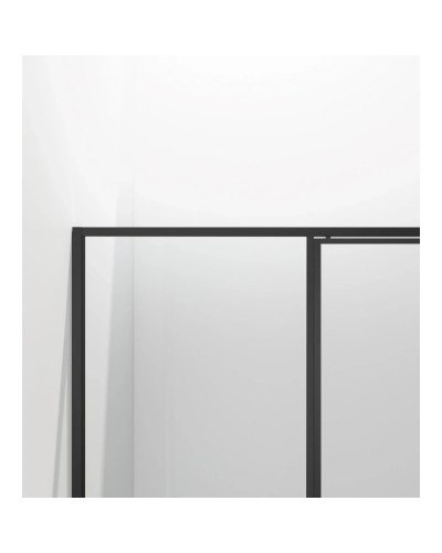 Душевой уголок Vincea Slim VSR-4SLP9012CLB 120x90 см, профиль черный матовый, стекло прозрачное