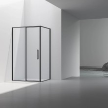 Душевой уголок Vincea Slim VSR-4SLP9012CLB 120x90 см, профиль черный матовый, стекло прозрачное