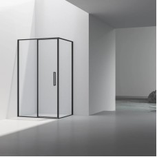 Душевой уголок Vincea Slim VSR-4SLP9012CLB 120x90 см, профиль черный матовый, стекло прозрачное