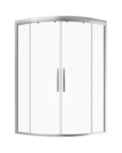 Душевой уголок AM.PM Gem W90G-401A090WT Профиль матовый хром, стекло прозрачное